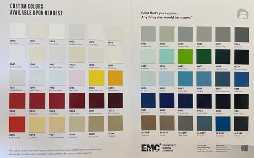 Paint Color Card