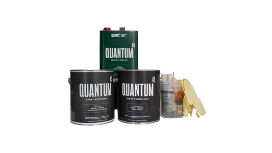 What's the difference between Quantum45 Gray Primer and Quantum45 White Primer