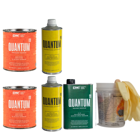 Varnish Kit Spray Up to 300sqft
