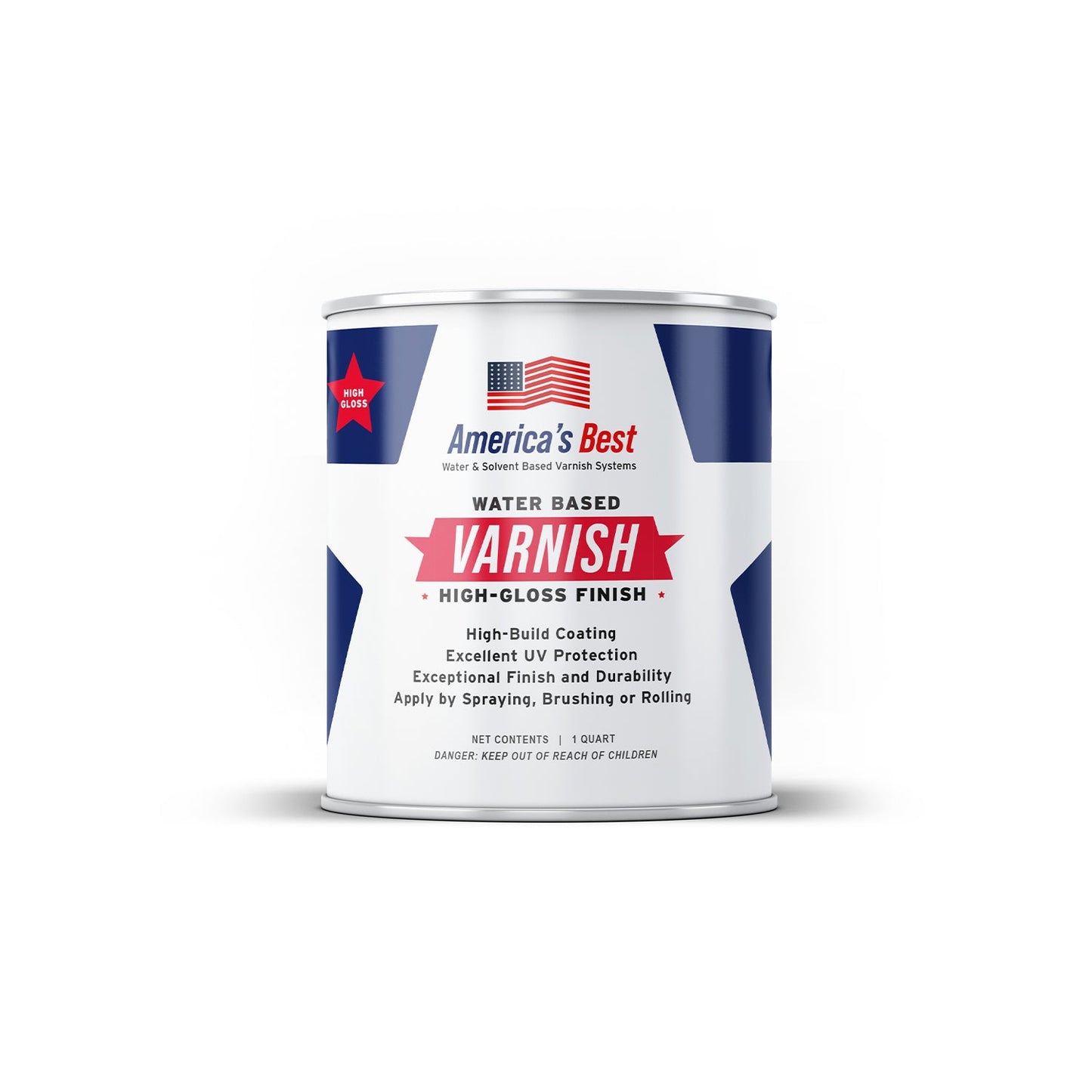 Water Based High-Gloss Spar Varnish
