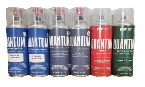 Quantum99 2K Spray Can Kit (coverage for (1) up to 175 HP Motor)